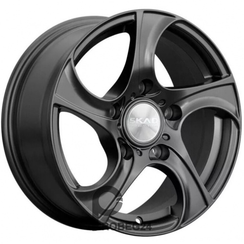 Скад Вихрь 7x16 5*139.7 ET40 DIA98.5 Черный бархат Литой