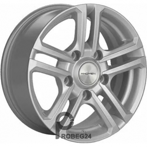 Khomen KHW 1602 6.5x16 5*139.7 ET40 DIA98.5 F-Silver Литой