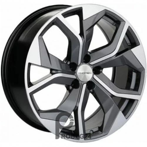 Khomen KHW 2006 8.5x20 5*112 ET20 DIA66.6 Gray-FP Литой