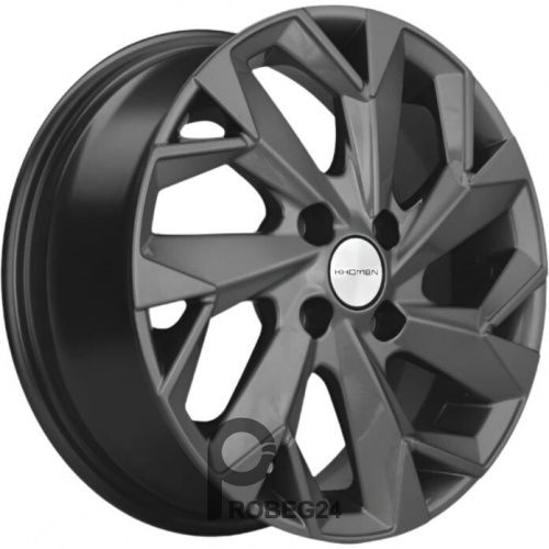 Khomen KHW 1508 6x15 4*100 ET40 DIA60.1 Gray Литой