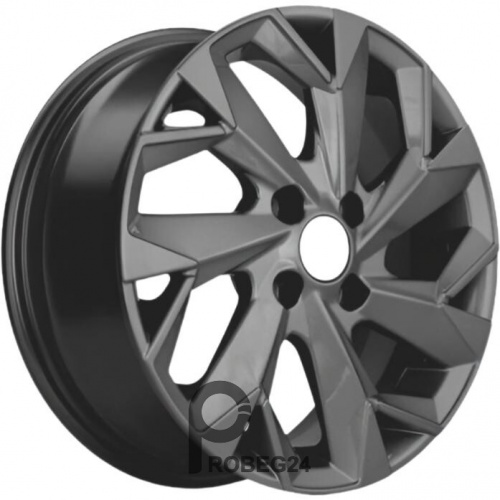 Khomen KHW 1402 5.5x14 4*100 ET38 DIA67.1 Gray Литой