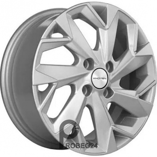 Khomen KHW 1402 5.5x14 4*100 ET43 DIA67.1 F-Silver Литой