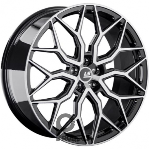 LS Forged FG13 9.5x21 5*114.3 ET38 DIA67.1 BKF Кованый