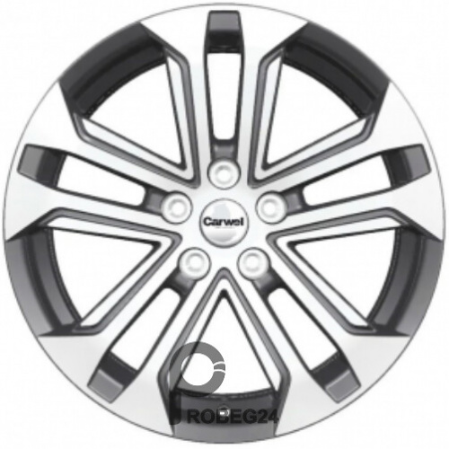 Carwel Куж 7x18 5*108 ET46 DIA63.3 SLT Литой