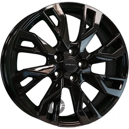 Khomen KHW 1809 7x18 5*108 ET33 DIA60.1 Black Литой