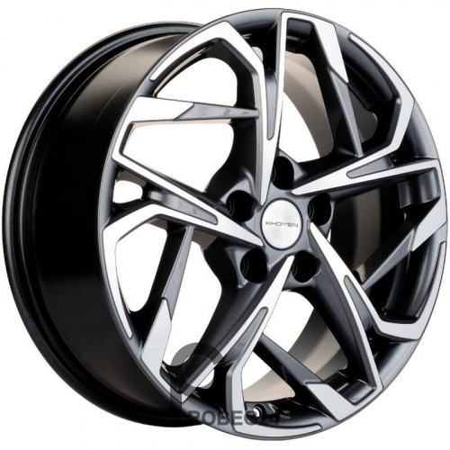 Khomen KHW 1716 7x17 5*114.3 ET48 DIA56.1 Gray-FP Литой