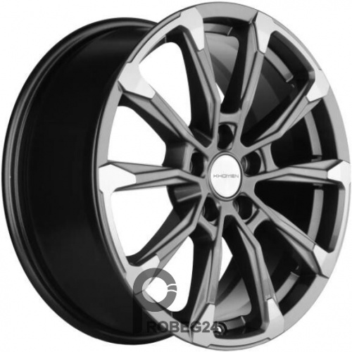 Khomen KHW 1808 7.5x18 5*108 ET35 DIA65.1 Gray-FP Литой