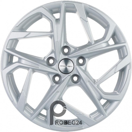 Khomen KHW 1716 7x17 5*108 ET40 DIA54.1 F-Silver Литой