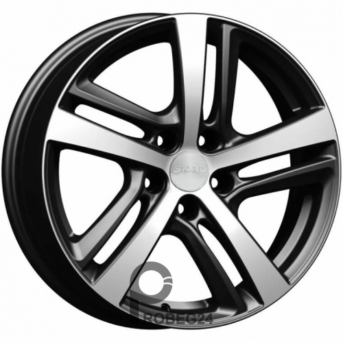 Скад Сеул 6.5x17 5*114.3 ET37 DIA66.6 Алмаз Литой