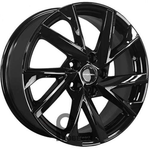 Khomen KHW 1714 7x17 5*110 ET46 DIA63.3 Black Литой