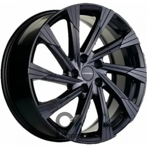 Khomen KHW 1901 7.5x19 5*114.3 ET45 DIA60.1 Black Литой