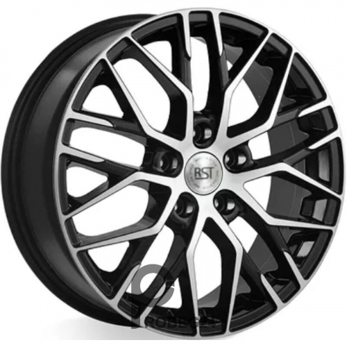 RST R077 6.5x17 5*108 ET40 DIA54.1 BKFP Литой