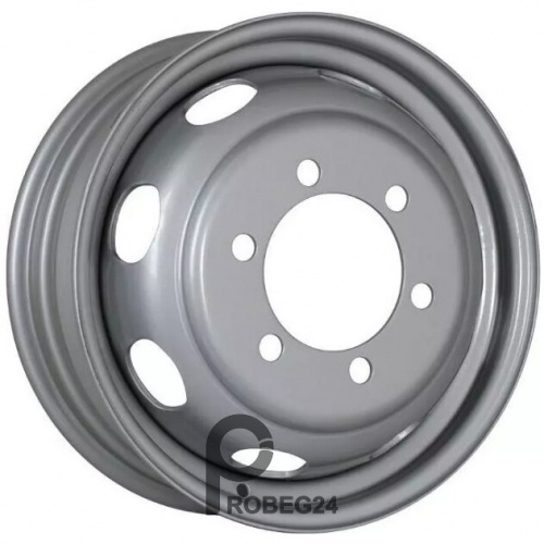 ГАЗ Газель 3302 5.5x16 6*170 ET106 DIA130.1 Серебро Штампованный