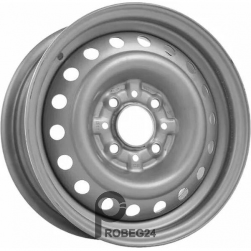 Magnetto 16017 6.5x16 4*100 ET50 DIA60.1 Silver Штампованный