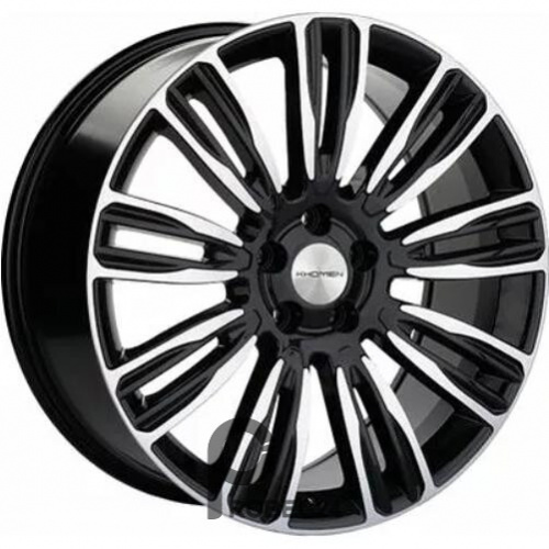 Khomen KHW 2004 8.5x20 5*130 ET45 DIA71.6 Black-FP Литой