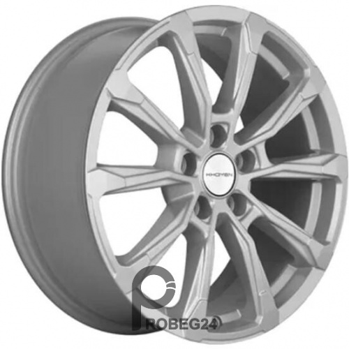 Khomen KHW 1808 7.5x18 5*108 ET40 DIA54.1 F-Silver Литой