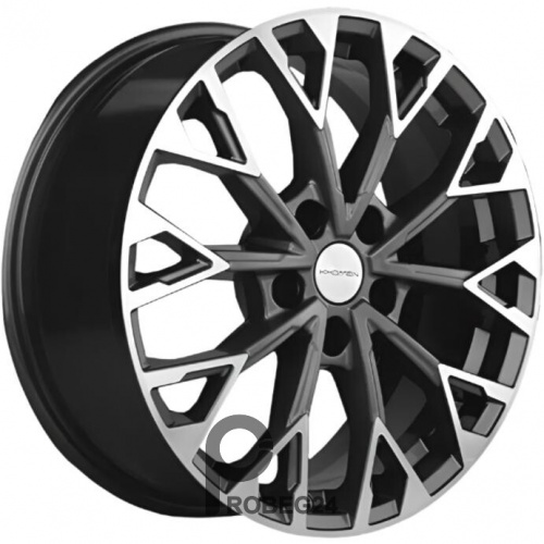 Khomen KHW 1718 7x17 5*110 ET45 DIA67.1 Gray-FP Литой