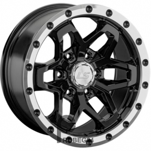 LS 1350 9x17 6*139.7 ET15 DIA106.1 BKL Литой