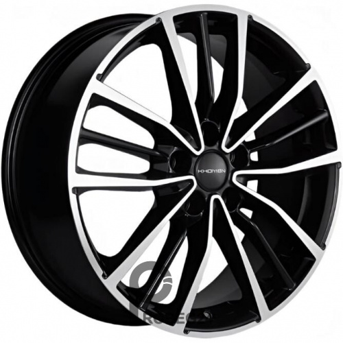 Khomen KHW 1812 7x18 5*114.3 ET45 DIA60.1 Black-FP Литой