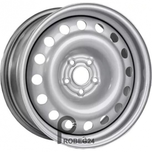 Trebl X40962 7x17 5*108 ET23 DIA60.1 Silver Штампованный