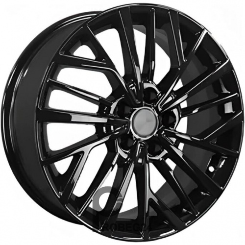 Khomen KHW 1717 7x17 5*110 ET40 DIA67.1 Black Литой