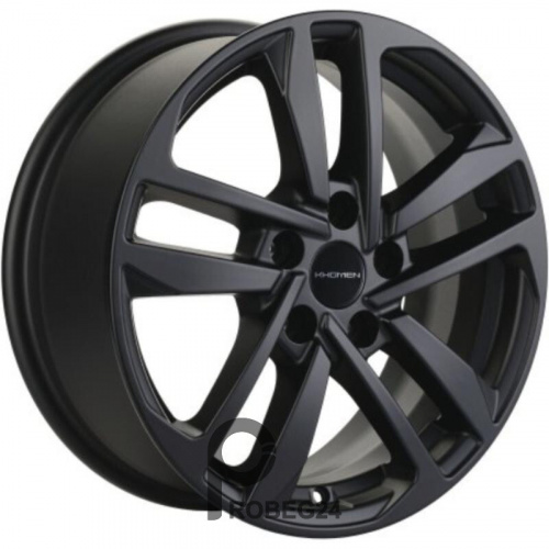Khomen KHW 1612 6.5x16 5*100 ET39 DIA57.1 Black Литой