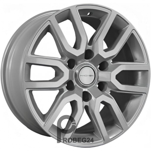 Khomen KHW 1723 8x17 6*139.7 ET30 DIA106.1 F-Silver Литой