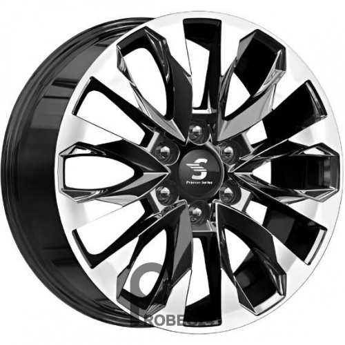 K&K КР007 8x20 6*139.7 ET42 DIA75.1 Алмаз черный Литой