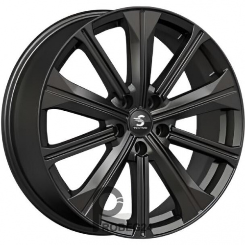 K&K КР013 7x19 5*112 ET43 DIA57.1 Черный Матовый Литой