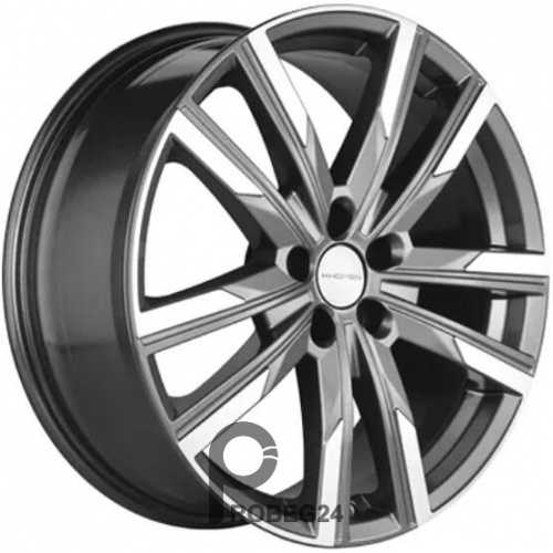 Khomen KHW 1905 7.5x19 5*108 ET46 DIA63.3 Gray-FP Литой