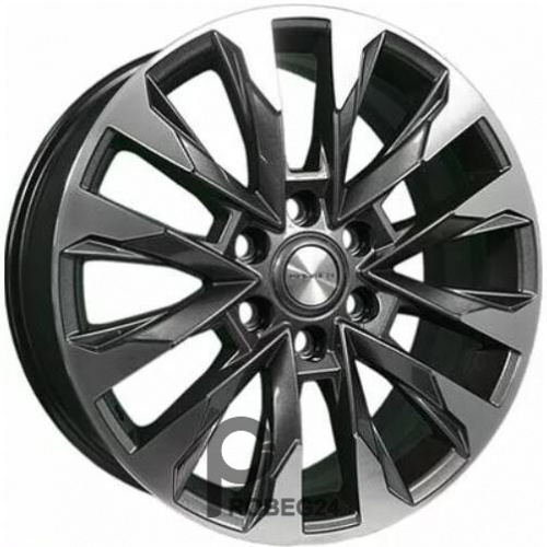 Khomen KHW 2010 8x20 6*139.7 ET38 DIA67.1 Gray-FP Литой