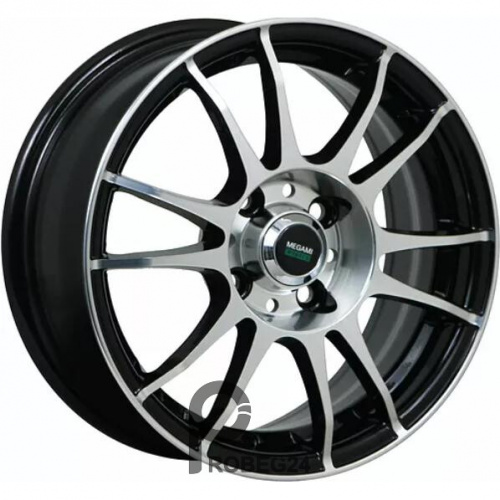 Megami MGM-3 6x15 4*100 ET40 DIA67.1 BFP Литой