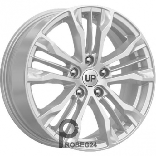 Wheels UP UP106 7x17 5*114.3 ET35 DIA67.1 Silver Classic Литой