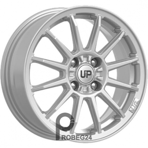 Wheels UP UP102 6x15 4*100 ET46 DIA60.1 Silver Classic Литой