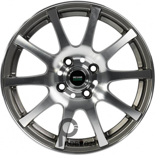 Megami MGM-2 6x15 4*100 ET40 DIA60.1 GMF Литой