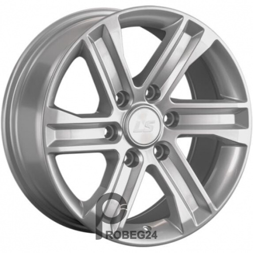 LS 1359 8x17 6*139.7 ET36 DIA100.1 Silver Литой