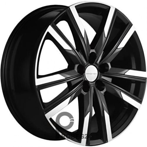Khomen KHW 1905 7.5x19 5*100 ET28 DIA57.1 Black-FP Литой