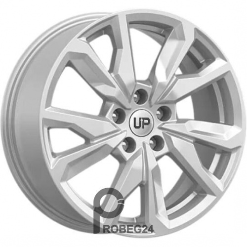 Wheels UP UP114 7x17 5*114.3 ET45 DIA60.1 Silver Classic Литой