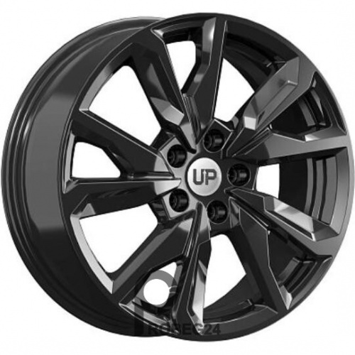 Wheels UP UP114 7x17 5*112 ET40 DIA66.6 New Black Литой