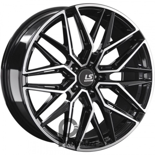 LS FlowForming RC59 8.5x19 5*114.3 ET30 DIA67.1 BKF Литой