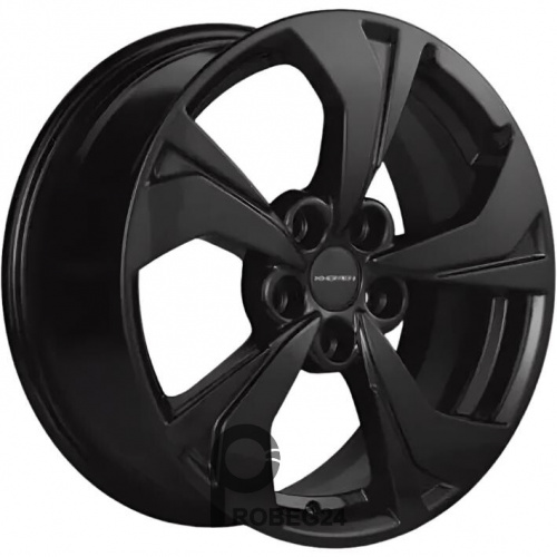 Khomen KHW 1724 7x17 5*108 ET36 DIA65.1 Black Литой