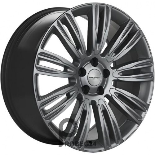 Khomen KHW 2004 8.5x20 5*120 ET45 DIA72.6 Gray Литой