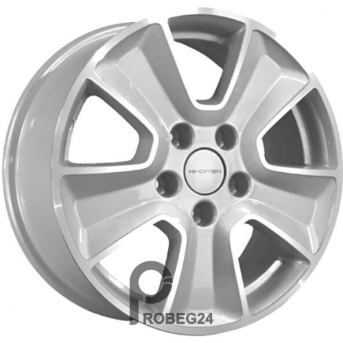 Khomen KHW 1601 6.5x16 5*114.3 ET43 DIA67.1 F-Silver-FP Литой