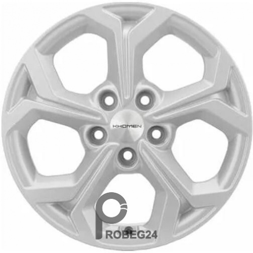 Khomen KHW 1606 6.5x16 5*114.3 ET46 DIA67.1 F-Silver Литой