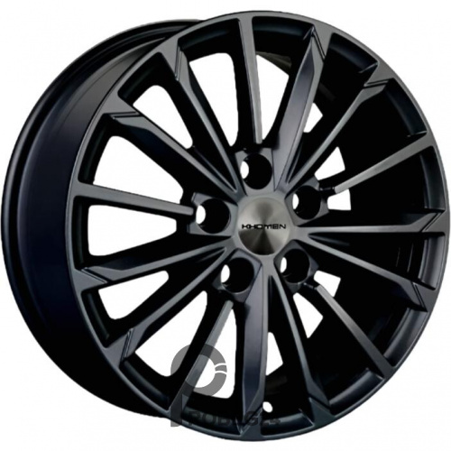 Khomen KHW 1611 6.5x16 5*114.3 ET40 DIA66.1 Black Литой