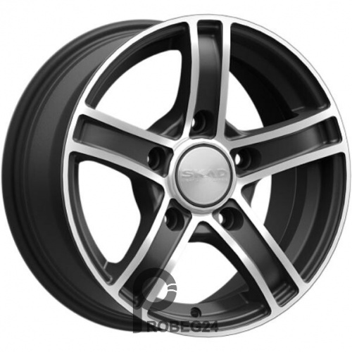 Скад Трофи 6.5x15 5*139.7 ET40 DIA98.5 Алмаз бархат новый Литой