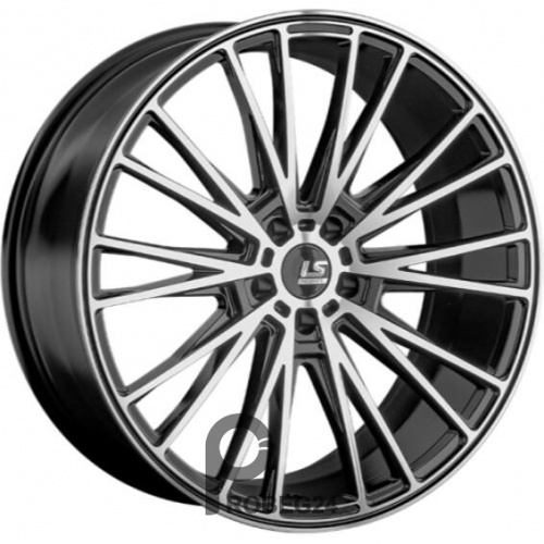 LS RC60 9x21 5*114.3 ET35 DIA60.1 BKF Литой