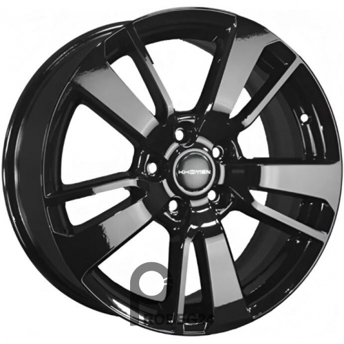Khomen KHW 1704 7x17 5*108 ET50 DIA63.3 Black Литой