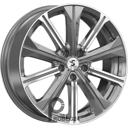 Скад КР013 7x19 5*108 ET36 DIA65.1 Diamond gloss graphite Литой