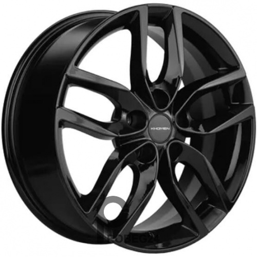 Khomen KHW 1708 6.5x17 5*114.3 ET46 DIA67.1 Black Литой